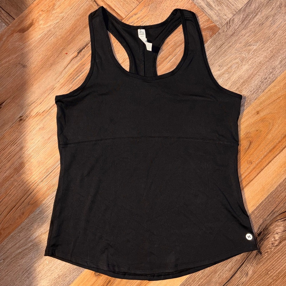 RBX Live Life Active Womens Racerback Tank Top Black Medium CR3290 Workout Gym